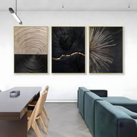 لوحات فنية تجريدي ثلاثية