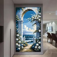 لوحات فن التجريدي تعليق عبايات