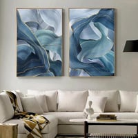 لوحات فنية تجريدي ثلاثي الابعاد ثناية