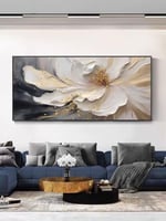 لوحات فن تجريدي ورد