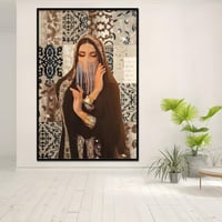 لوحات البنت العربية بشكل سجاد