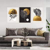 لوحات فنية تجريدي ثلاثية