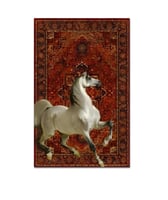 لوحات فن التراث مع الخيل