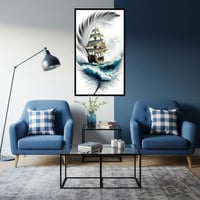 لوحات فنية تغطية طبلون مغناطيس