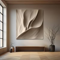 لوحات فن التجريدي بشكل جبسي