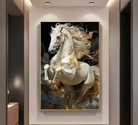 لوحات فنية جداريه الخيل العربي الاصيل