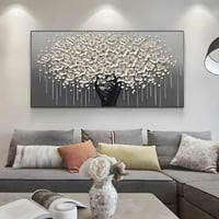 لوحات فن تجريدي للورد