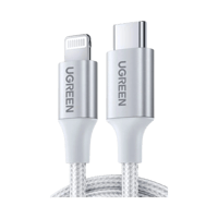 كيبل ايفون الى تايب سي قماش يوجرين 20 واط