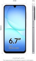 جوال سامسونج جالكسي A17 الذاكره 128 جيجا الرام 4 ج...