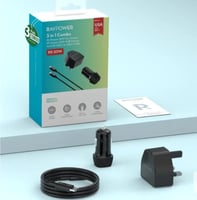 بكج راف باور 3*1 ( فيش جدارى 20 واط+ فيش سيارة 20...