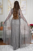 فستان سهرة تطريز راقي