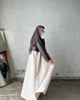 عباية جوخ ناعم وجلد-متجر ريم