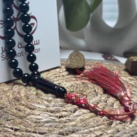 مسباح بكلايت أسود كركوشة تفصال يدوي