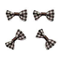 كيس فيونكات ملونه 10 حبات مقاس 3 سم