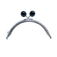 يد اطار شنطه معدنى فضى 12 سم