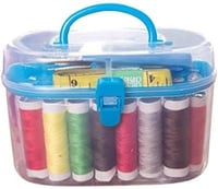 علبة ادوات خياطة صغير ومحمول كاملة لجميع الاستخدام...