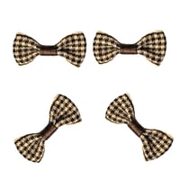 كيس فيونكات ملونه 10 حبات مقاس 3 سم