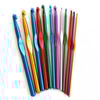 سنارة كروشيه معدن مقاس 9 ملم