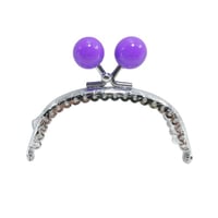 يد اطار شنطه معدنى فضى 8 سم