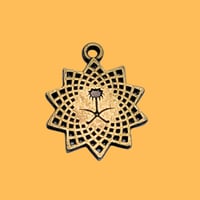 لوجو معدنى شعار المملكه