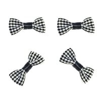 كيس فيونكات ملونه 10 حبات مقاس 3 سم