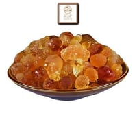 صمغ عربي يبدأ بوزن 250 جرام حبوب أو مطحون