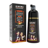 شامبو ارغان صبغة شعر اسود بزيت الاركان 420 مل