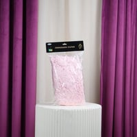 كيس قش (قصاصات ورق وردي)