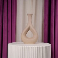 فازة ورد سيراميك بيج