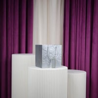 أكياس مستطيل فضي شيال درزن