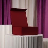 علب تركيب صغير احمر