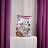 كيس بالون كروم ترابي ذهبي (50 حبه)