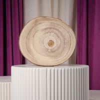 خشب دائري طبيعي