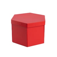 علب مفاجآت سداسي احمر