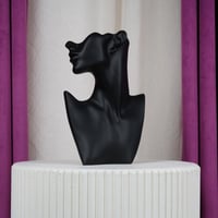 مجسم منيكان بلاستيك أسود