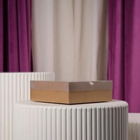 علبة منتجات صغير مربع شفاف كرتوني درزن