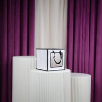 أكياس مربع أبيض صغير شفاف شيال