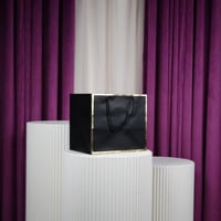 أكياس مستطيل كبير اسود وذهبي شيال درزن