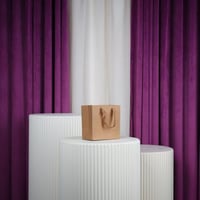 درزن أكياس ورقية مستطيل مع شيال كرتوني