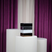 طقم علب زجاجية برونزي