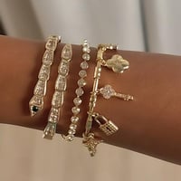 مجموعة key ذهبي