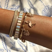 مجموعة flamingo ذهبي