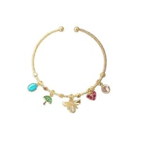 Bee bracelet gold