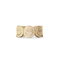 Ring Happy face Gold