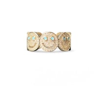 Ring Happy face Gold