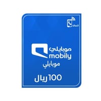 شحن موبايلي 100 ريال