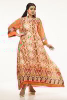 جلابية منقوشة