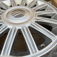 طقم جنوط قراند ماركيز كروم مقاس 17 ( جديد )