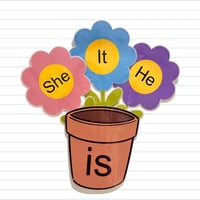 استراتيجية زهرات الضمائر الإنجليزية