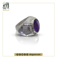 خاتم اماتست (جشمت ) مرصع بالزركون